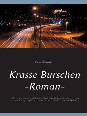 cover image of Krasse Burschen